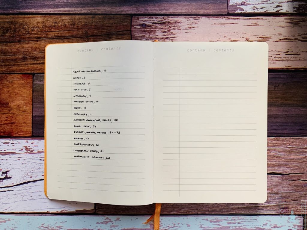 Mastering the Bullet Journal: Index, Pagination, and Threading