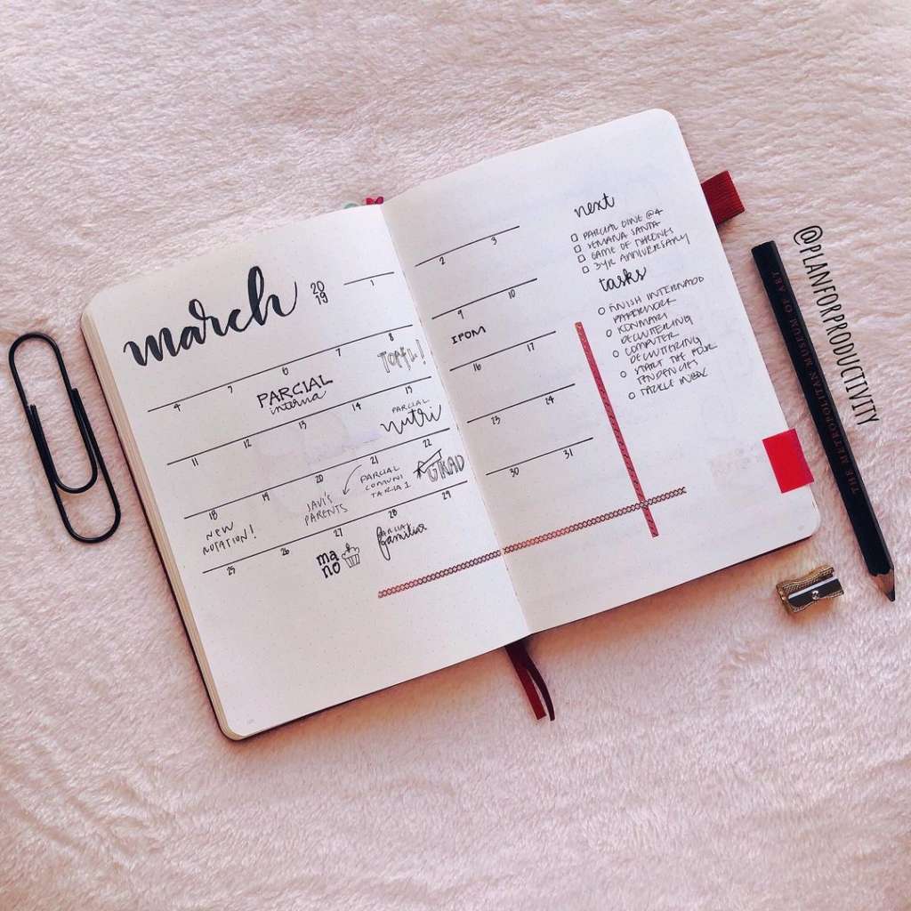 One month in: using a Bullet Journal and Filofax combo » Polkadotparadiso