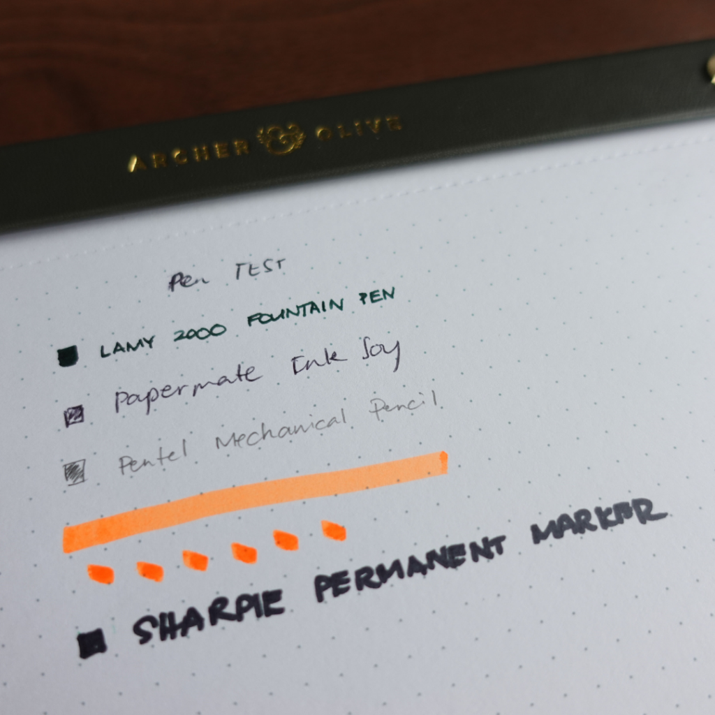 Archer & Olive 160gsm Dotted Notebook Review